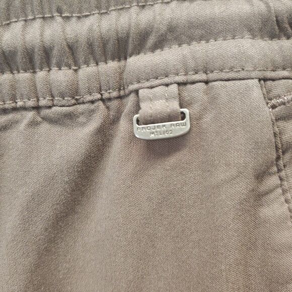 Projek Raw Men's Army Green Joggers Pants Tapered Leg Drawstring Size Lg - Picture 10 of 11